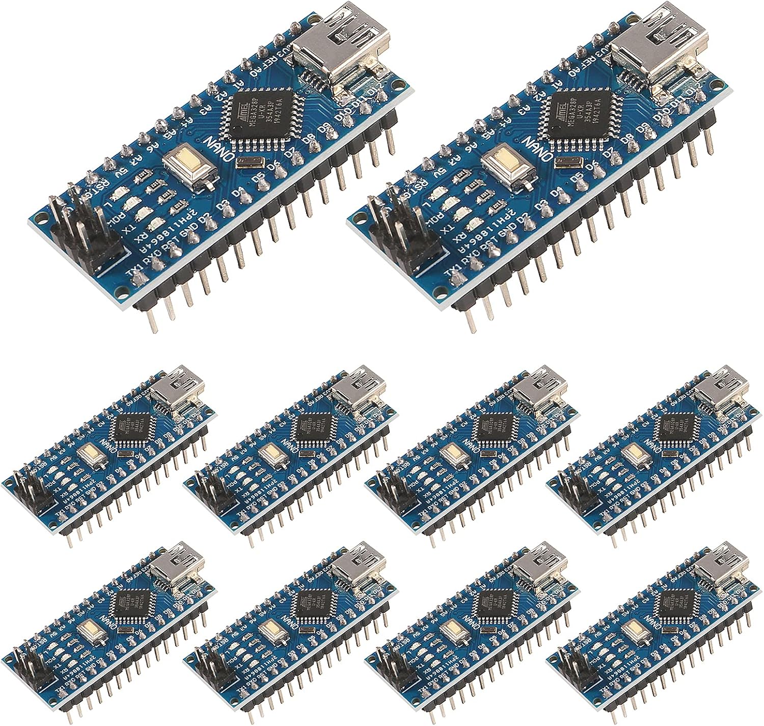 Nano V3.0 ATmega328P Microcontroller Board 10PCS Set