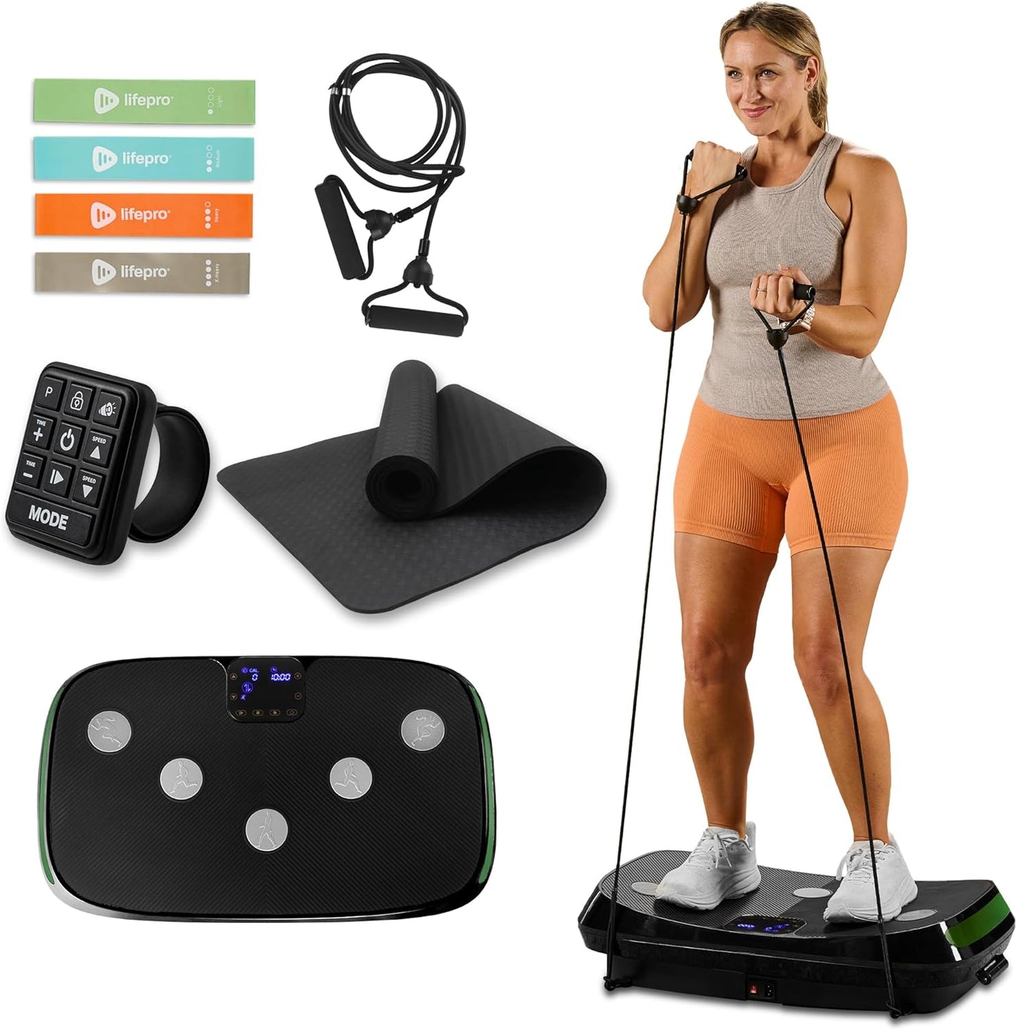 LifePro 4D Vibration Plate: Total Body Fitness