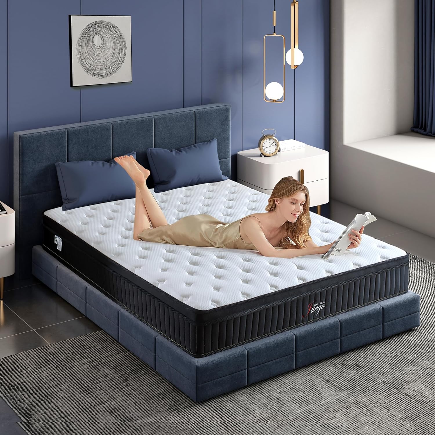 Juego Full Mattress - 12 Inch Memory Foam for Deep Sleep