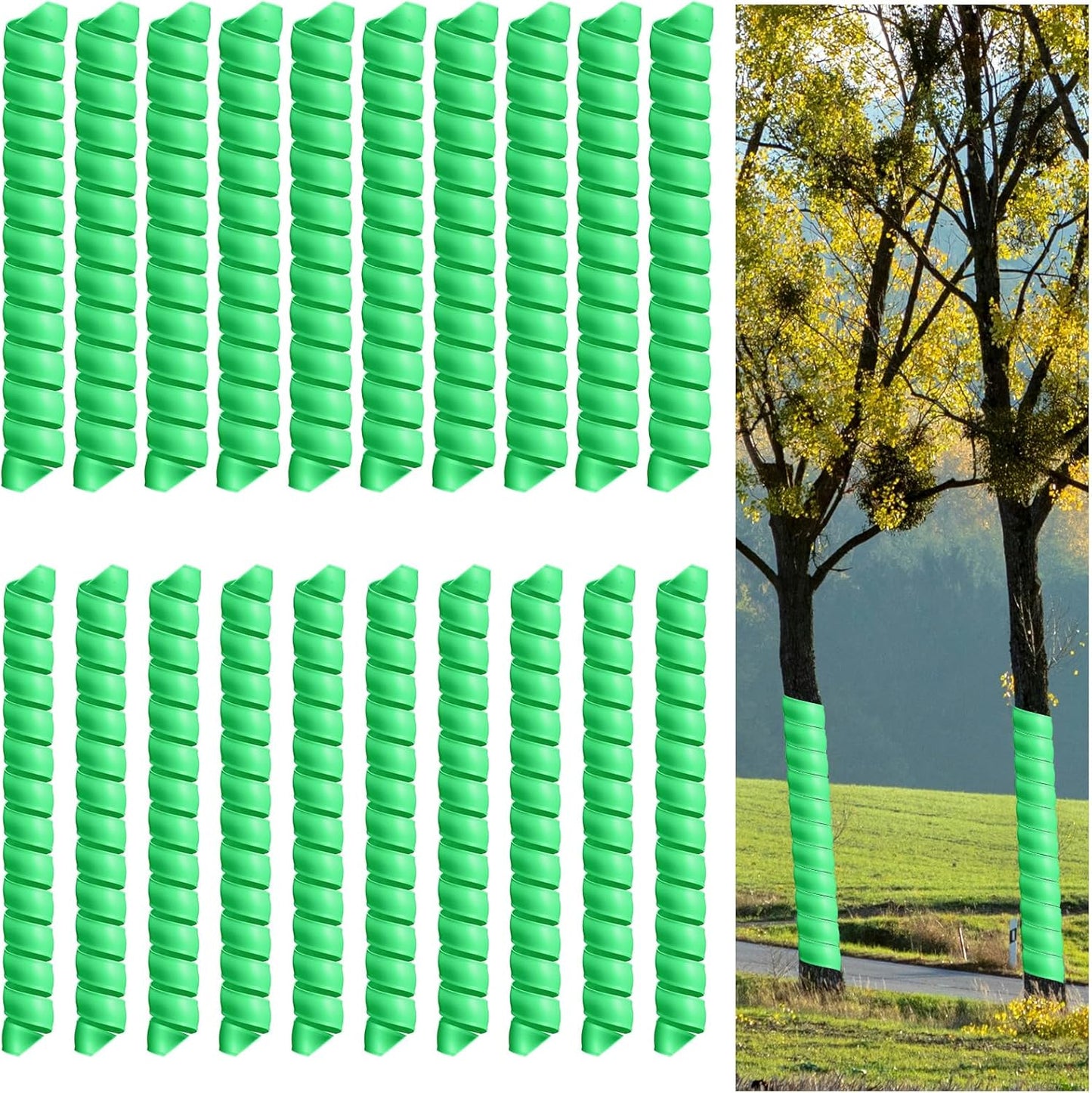 Wesiti Tree Wraps Protectors for Young Trees from Pests and Damage