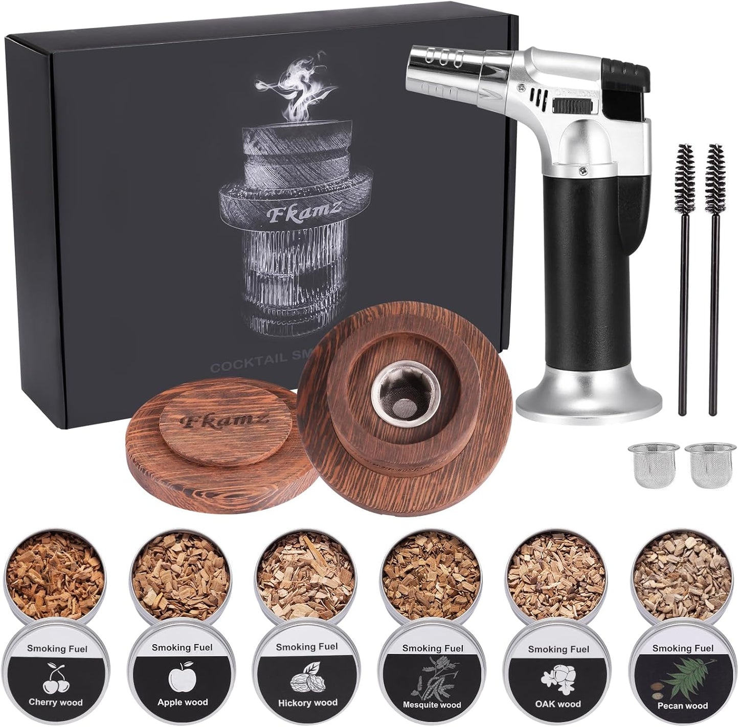 Wood-infused Whiskey Smoker Kit