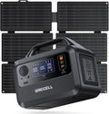 GRECELL Solar Generator with 40W Panel - Portable 230Wh Power Station