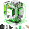 Laser Level 3x360 Self Leveling Green 3D Cross Line Laser - High