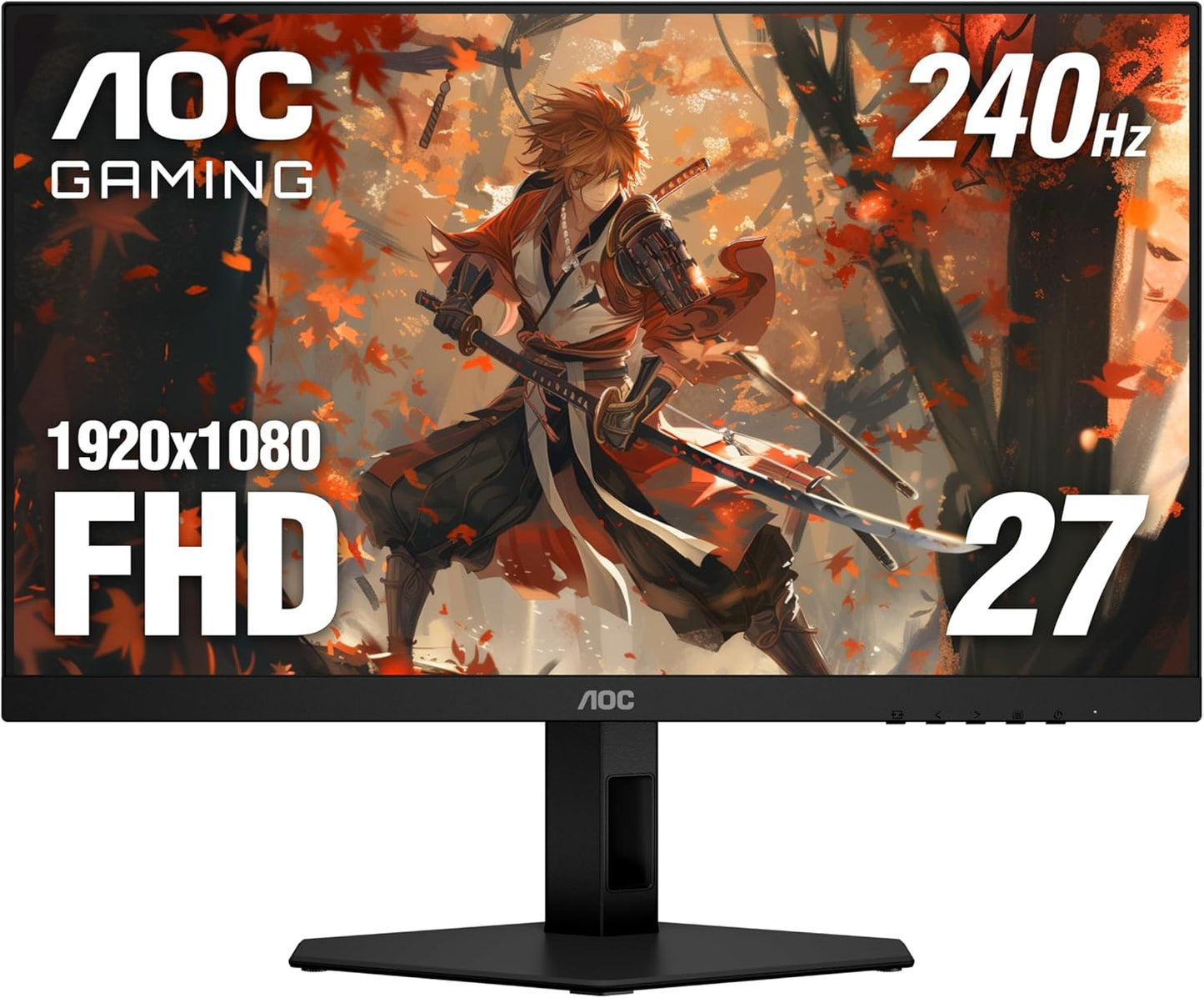 AOC 24G4E 24 Full HD Gaming Monitor - 180Hz 1ms IPS Panel