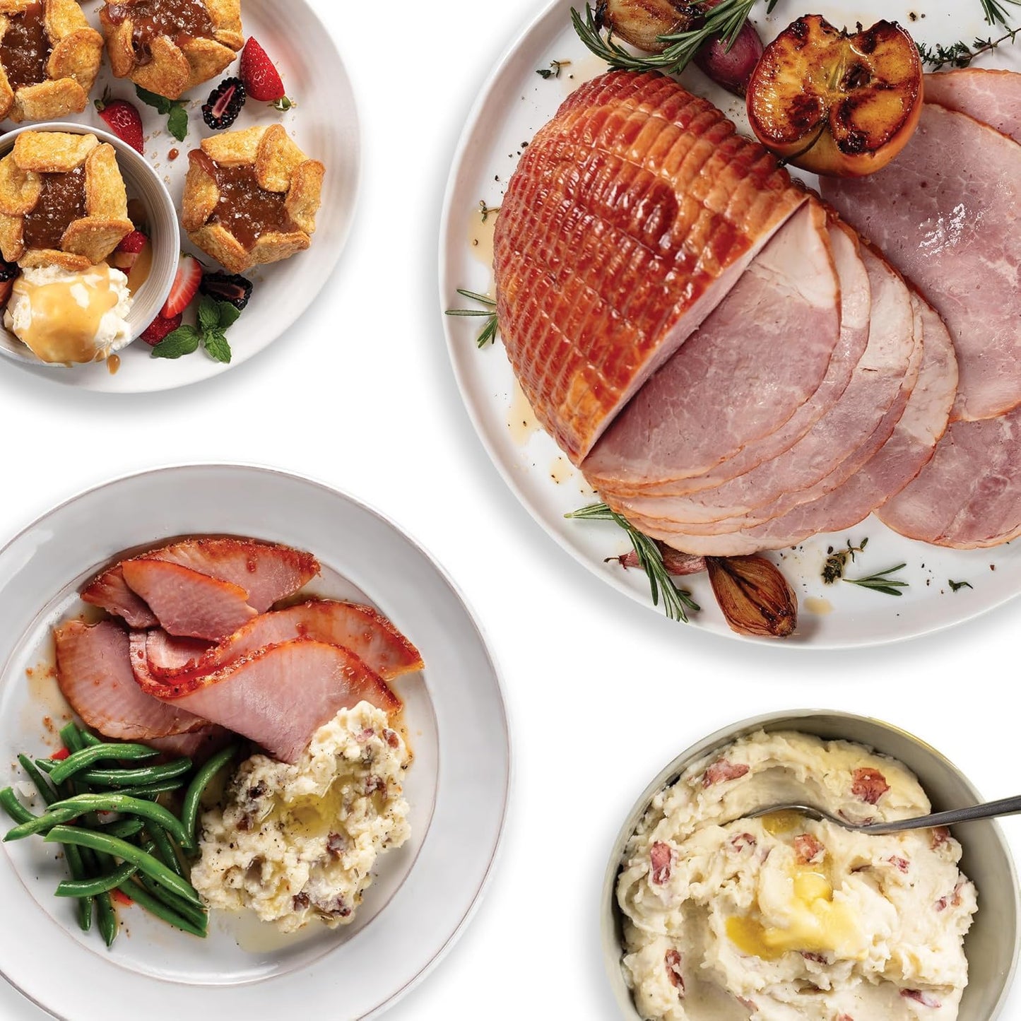 Omaha Steaks Thanksgiving Duroc Ham Dinner for 5 - Premium Quality
