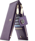 BOSTANTEN Leather Wallets for Women Large RFID Blocking Slim Bifold