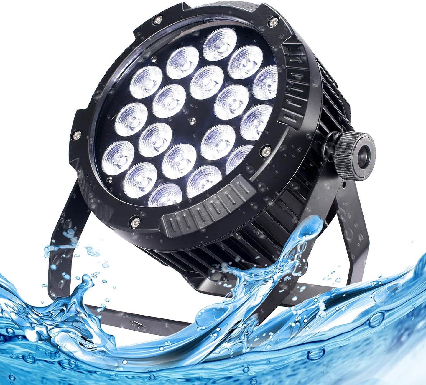 LED Par Lights 18x12W Waterproof Stage Light for Events