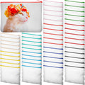 Sublimation Blank Canvas Makeup Bags 100 Pcs - Bulk DIY Pouches