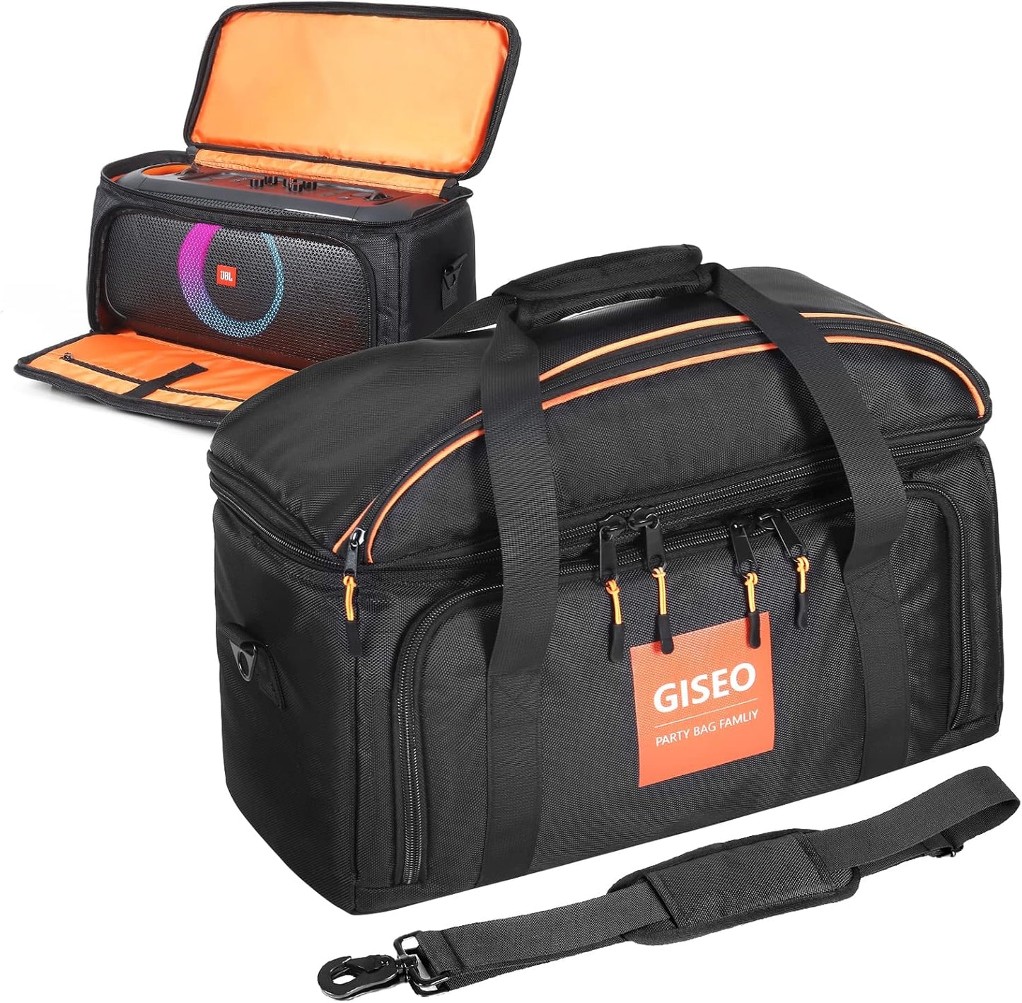 Rugged Speaker Bag for JBL Party Box On The Go - Durable & Stylish