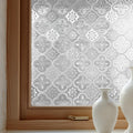 Front Door and Bathroom Decorative Privacy Film for Enhanced Security