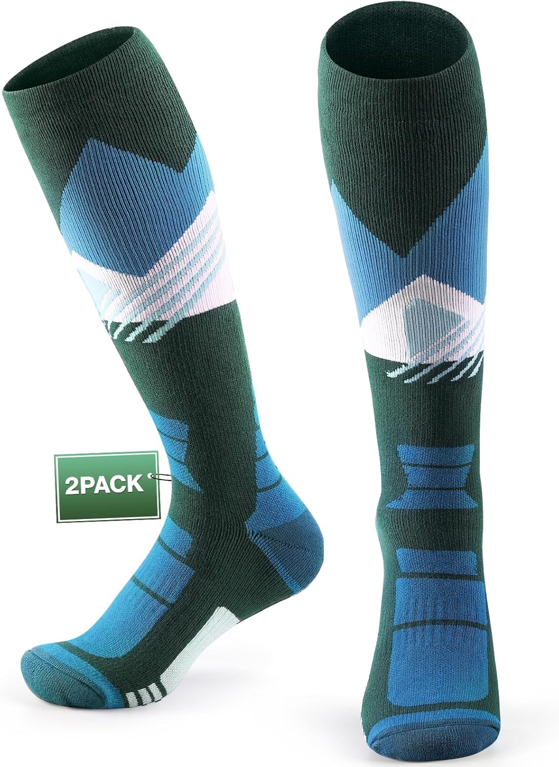 Warmth x2: Thermal Men's Ski Socks