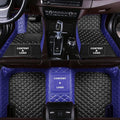 Custom Car Floor Mats Full Coverage Leather Mats - Anti Slip Comfort