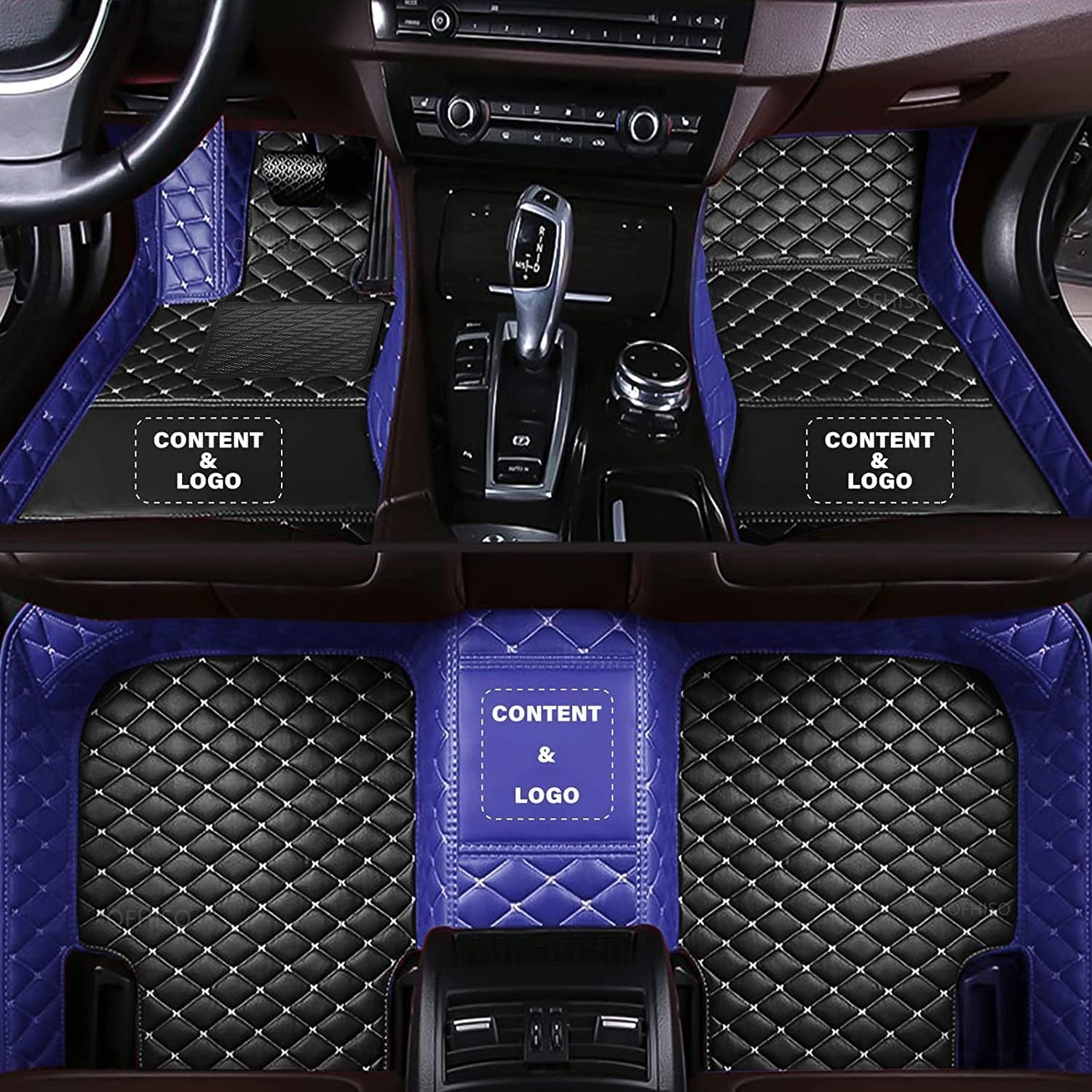 Custom Luxury Car Mats - All Weather, Anti-Slip