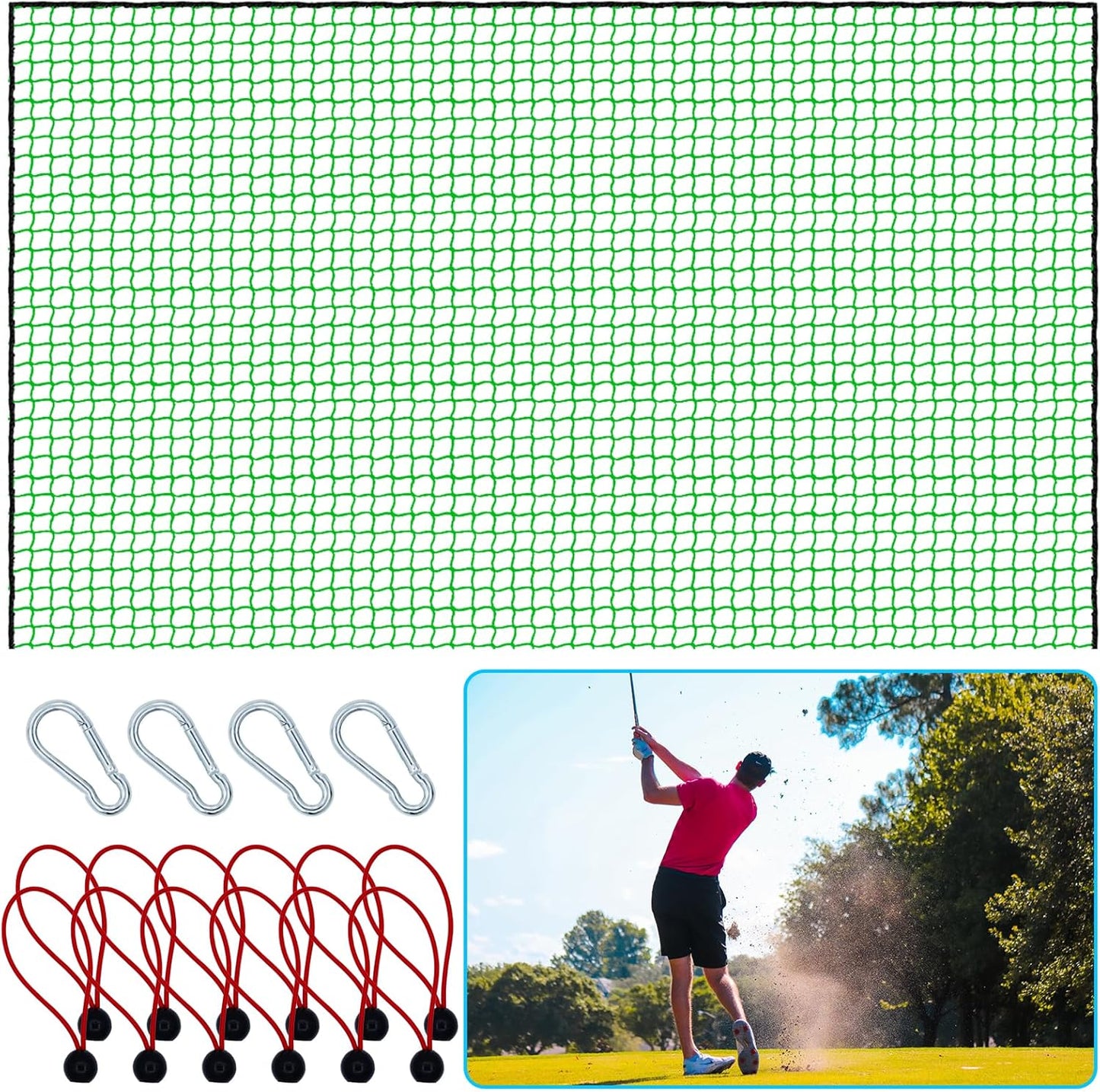 Ultimate Swing Practice Golf Net - Garage to Indoor Champion
