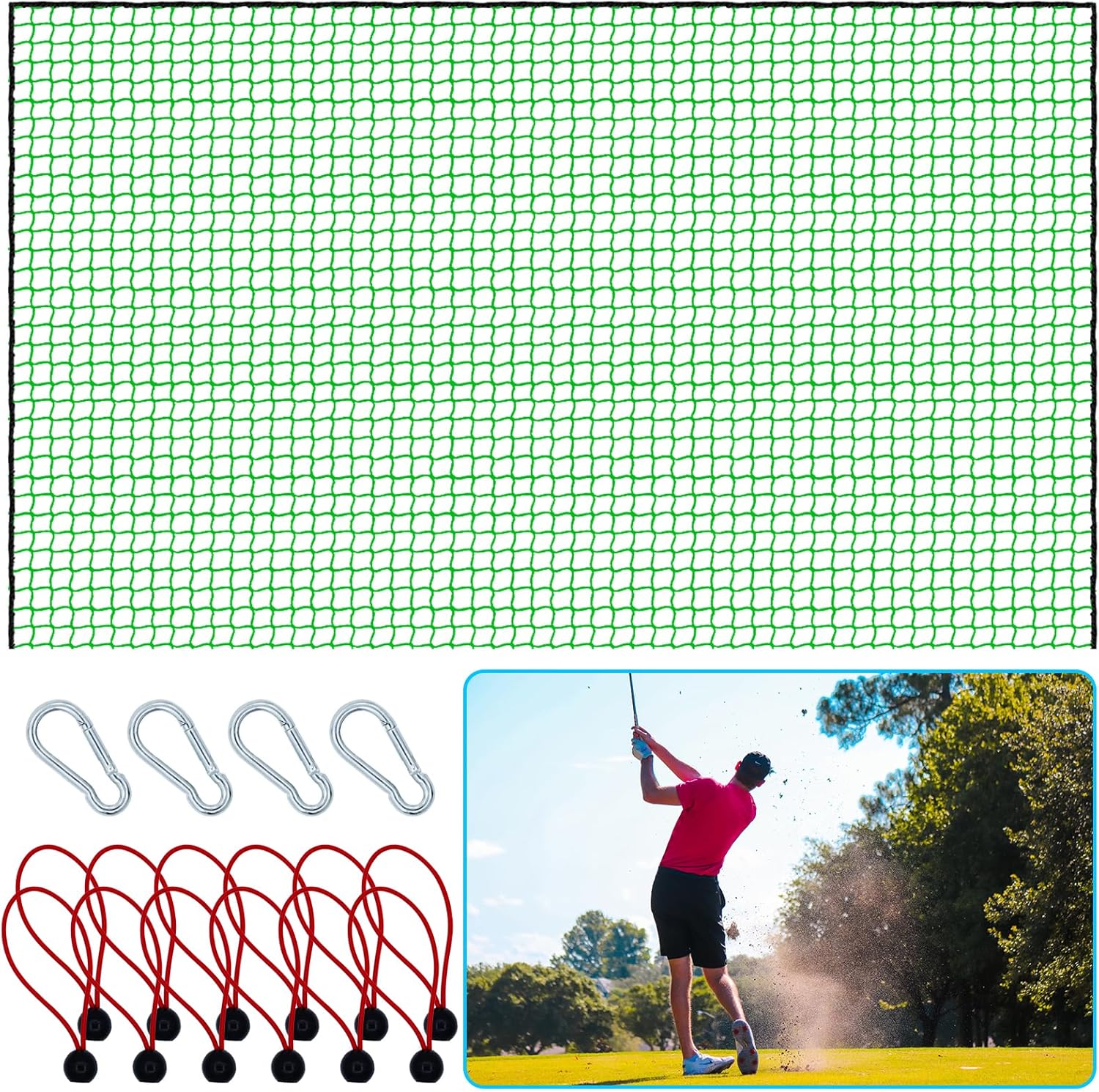 Ultimate Swing Practice Golf Net - Garage to Indoor Champion