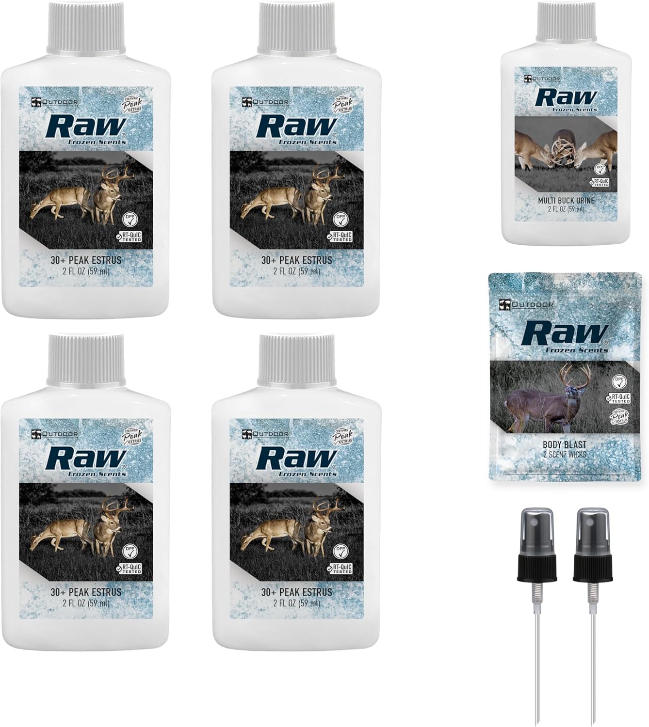 RAW Frozen Scents Rut Season Pro Package Deer Attractant Review
