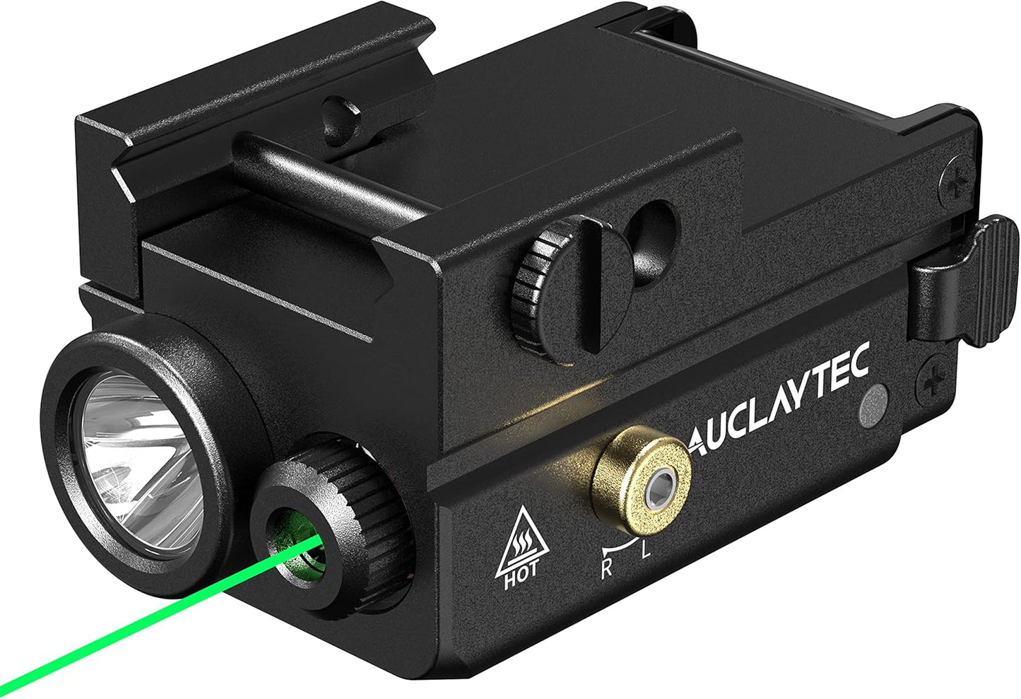 420 Lumen Tactical LED Flashlight with Laser Sight Combo