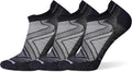 Men's Run Zero Cushion Low Ankle Socks 3-Pack - Breathable Merino