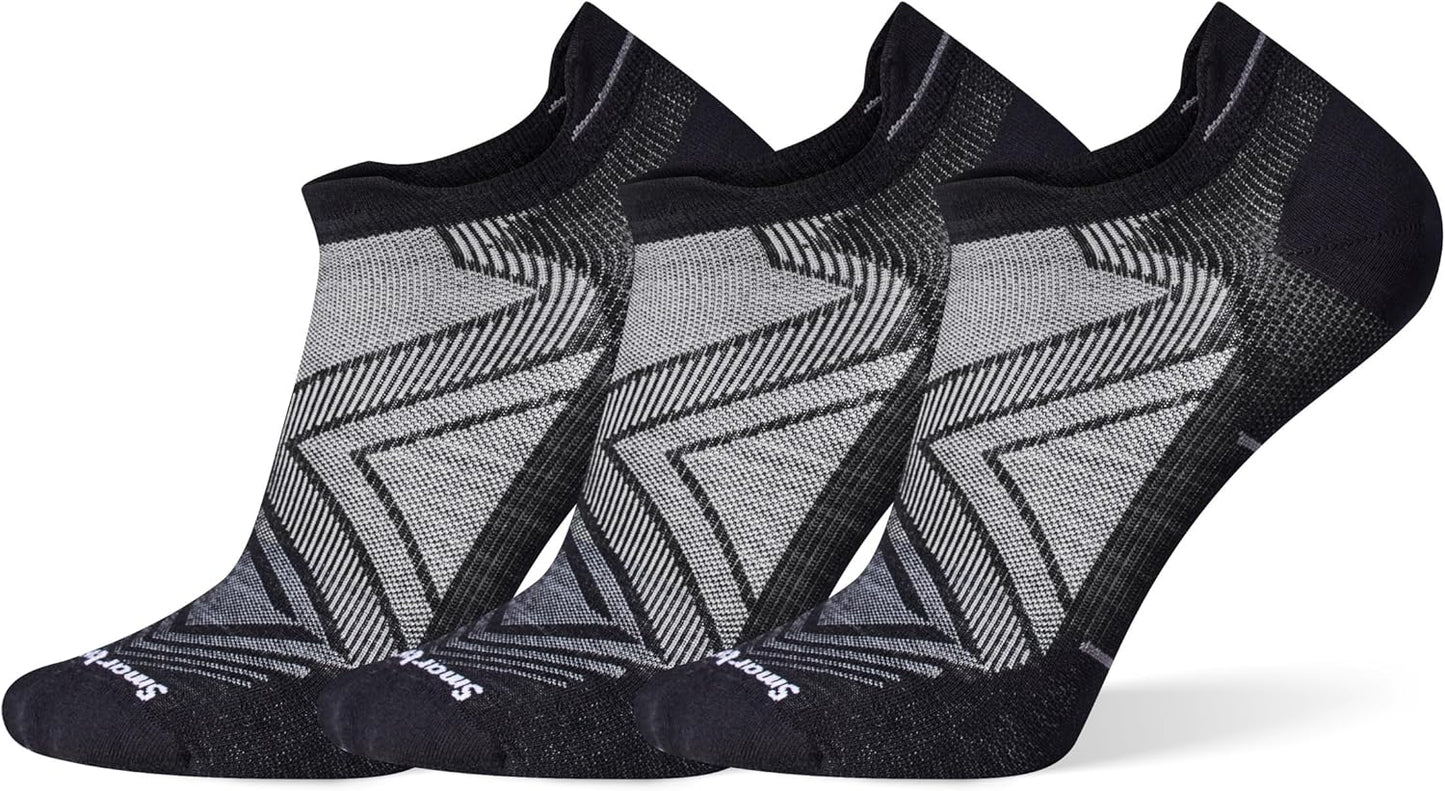 Smartwool Men's Run Zero Cushion Low Ankle Socks for Comfort