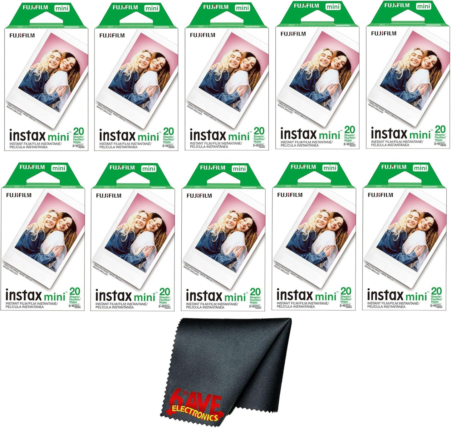 Fujifilm Instax Mini Instant Camera Film Bundle Review