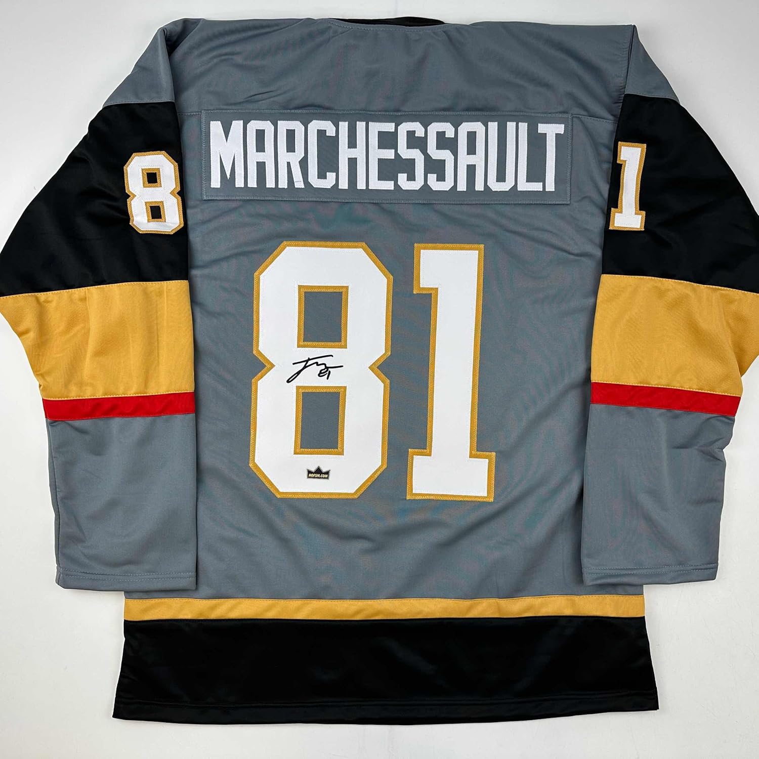 Facsimile Autographed Jonathan Marchessault Hockey Jersey XL