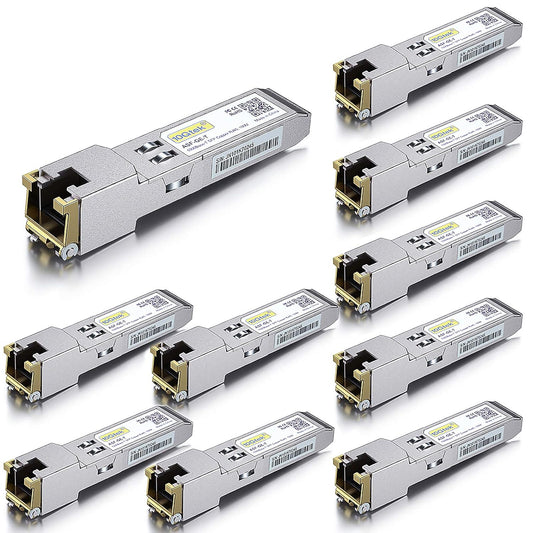 10Gtek SFP to RJ45 Copper Ethernet Module for Gigabit Networks