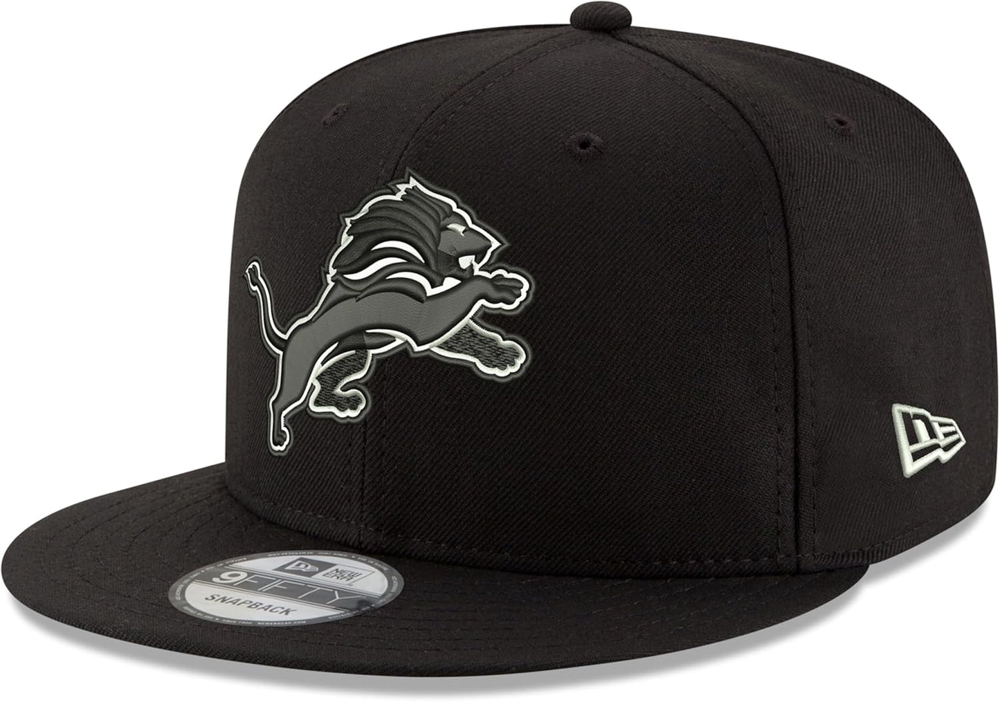 New Era NFL 9FIFTY Black White Adjustable Snapback Hat Cap