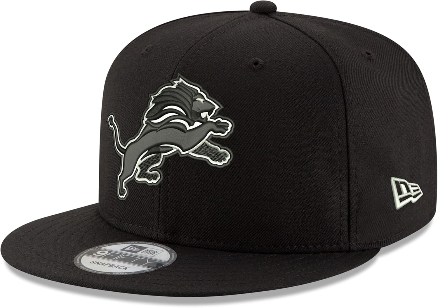 New Era NFL 9FIFTY Black White Adjustable Snapback Hat Cap