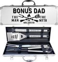 Bonus Dad Gifts Heavy Duty Grilling Accessories Kit - Durable BBQ Set