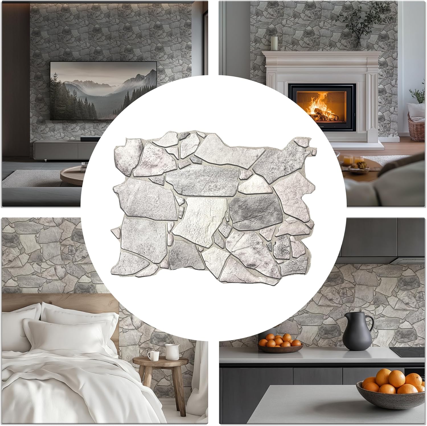 3D Faux Stone Wall Panels for Stunning Interior Upgrades