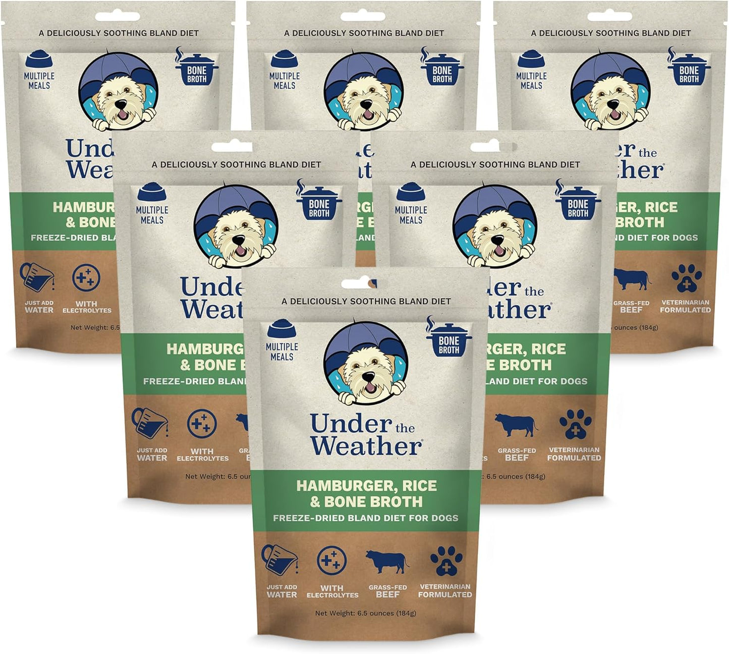 Under the Weather Easy to Digest Bland Dog Food Diet for Sick Dogs