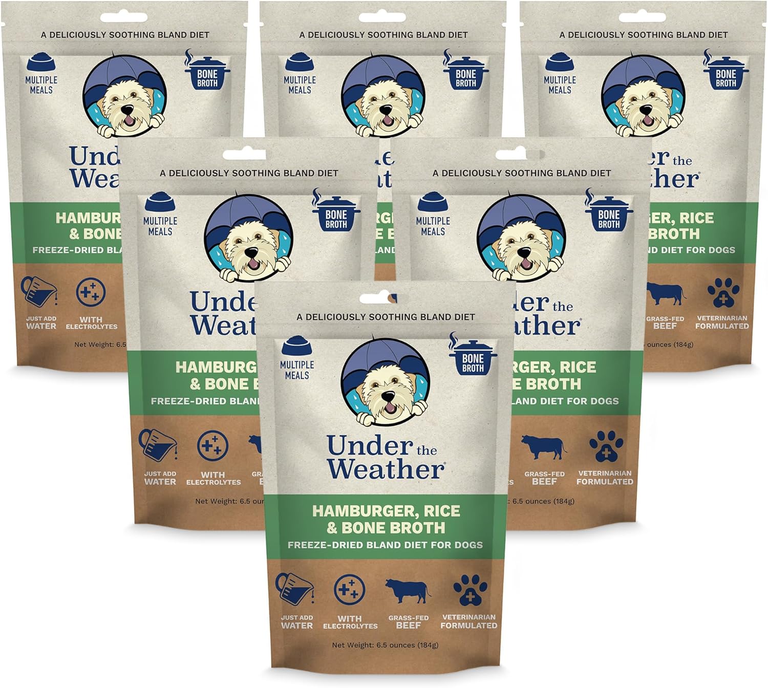 Under the Weather Easy to Digest Bland Dog Food Diet for Sick Dogs