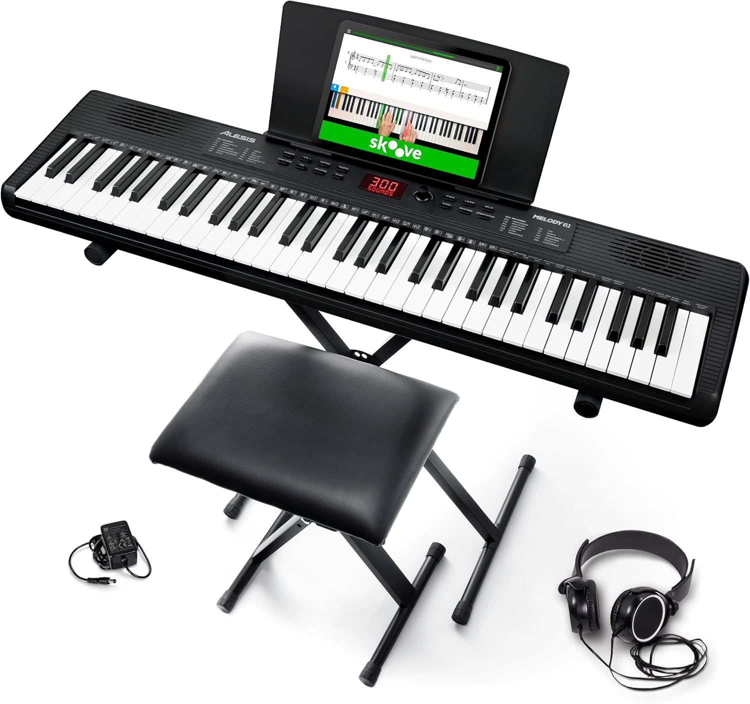 Alesis Melody 61 MK4: Ultimate Beginner Bundle