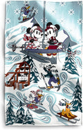 Vera Bradley Women's Disney Fleece Plush Throw Blanket - Cozy, Large