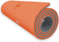 Extra Thick Eco-Friendly Yoga Mat + Bolster: Hatha Yoga Set