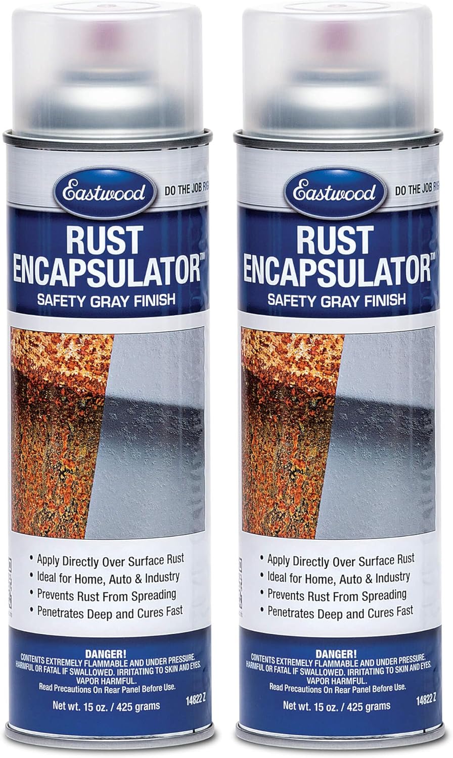 Eastwood Gray Rust Encapsulator 15 oz Aerosol Prevents Rust Corrosion