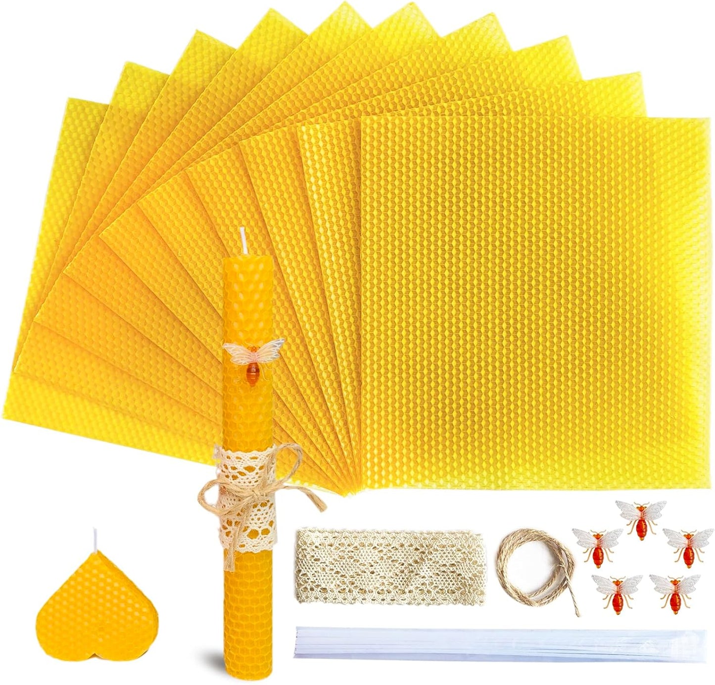 Lacaser Beeswax Candle Kit: DIY Magic Makers