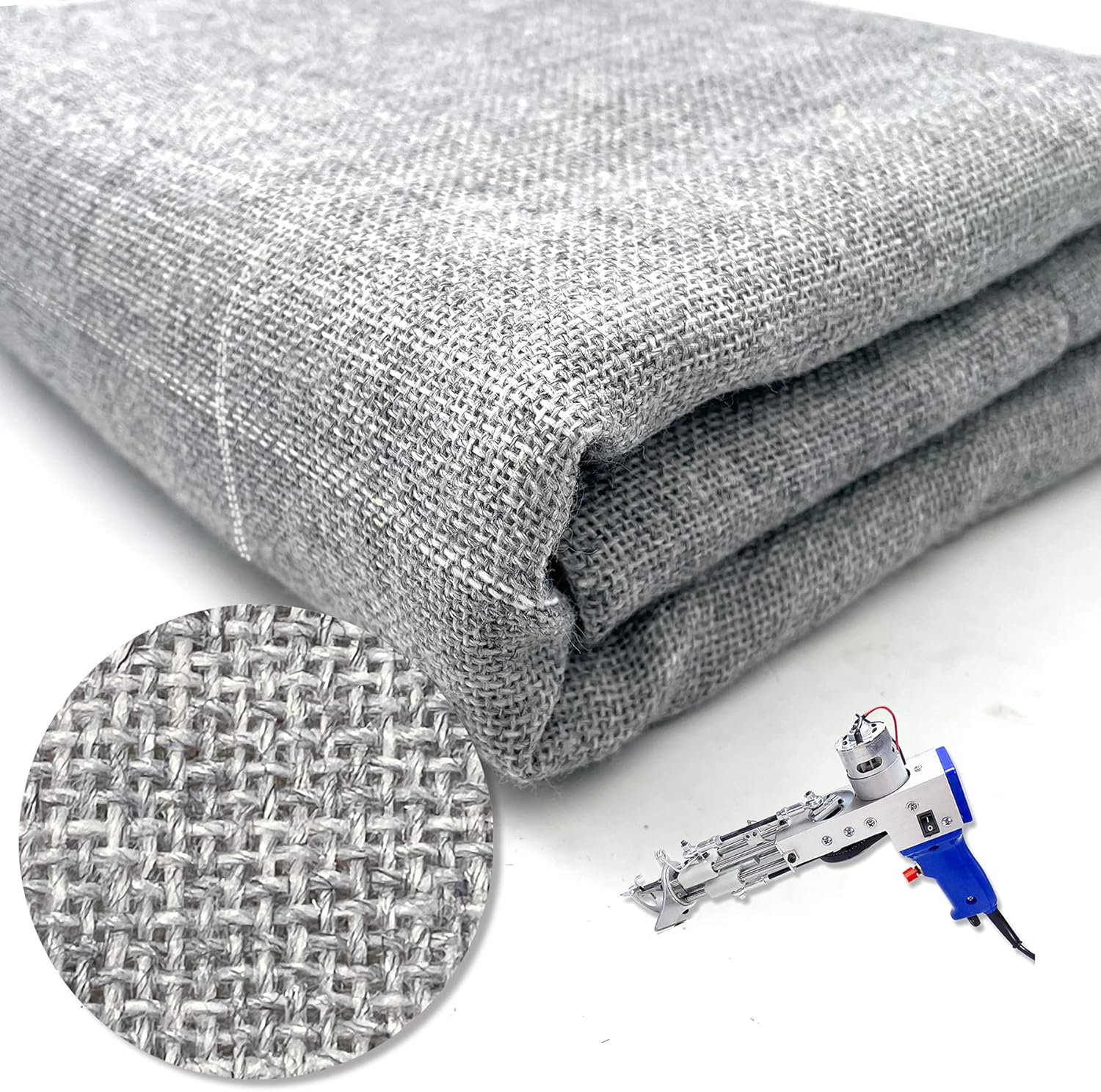 85in x 85in Large Primary Tufting Cloth for Precision Rug Making