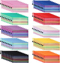 80 Pack Mesh Zipper Pouch Bags 10 Colors - Compact Organizing Set
