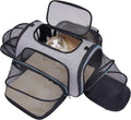 Siivton 4 Sides Expandable Pet Carrier - Airline Approved Soft-Sided
