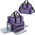 BAFASO Nail Polish Organizer for 80 Bottles and UV Lamp