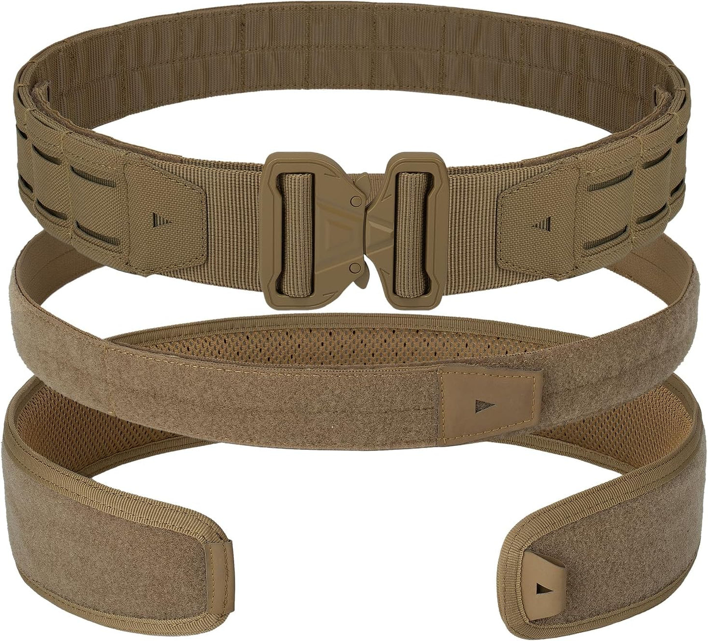 YAKEDA Tactical Battle Belt with Quick-Release and Anti-Slip Feature