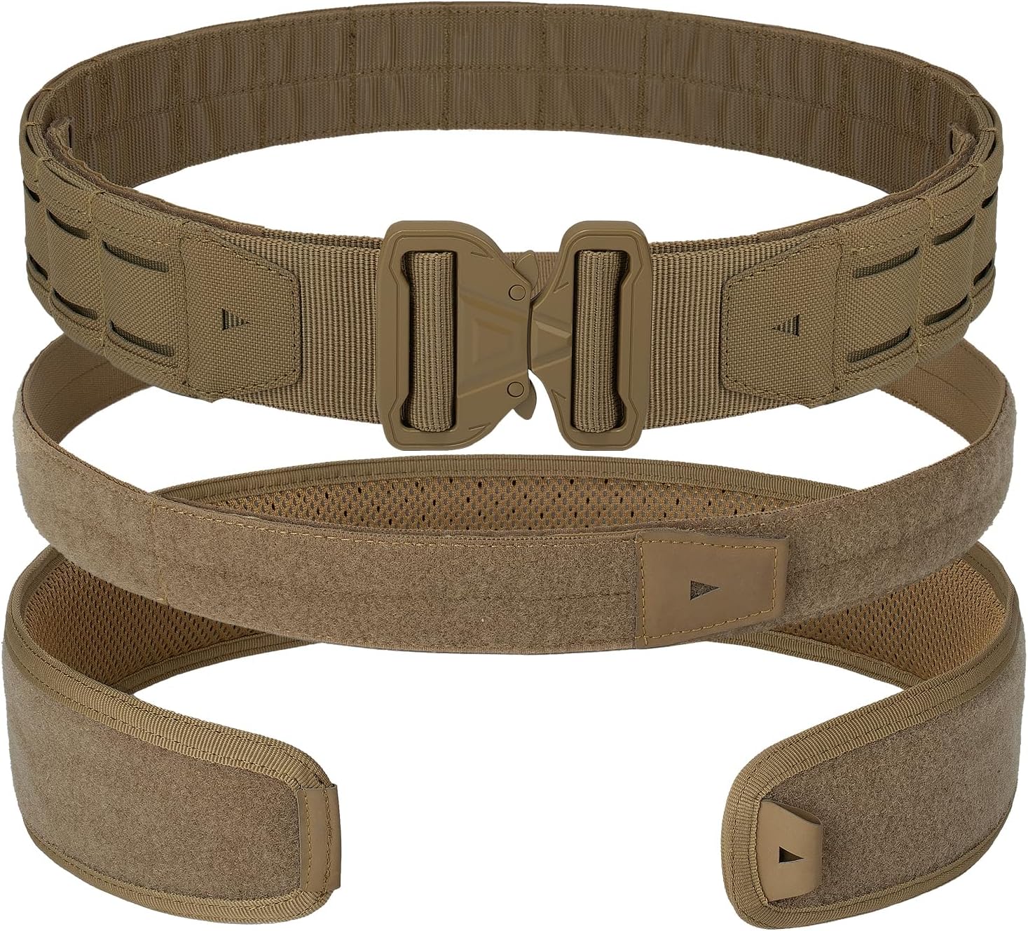 YAKEDA Tactical Battle Belt with Quick-Release and Anti-Slip Feature