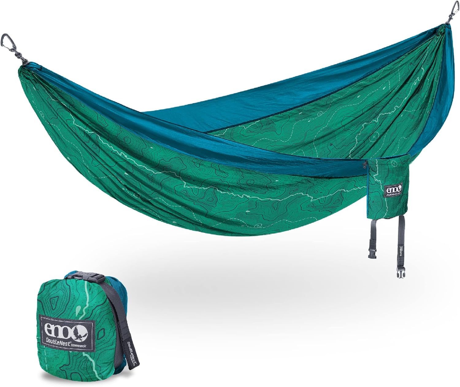 ENO DoubleNest Hammock - Lightweight Portable 1 to 2 Person Gear