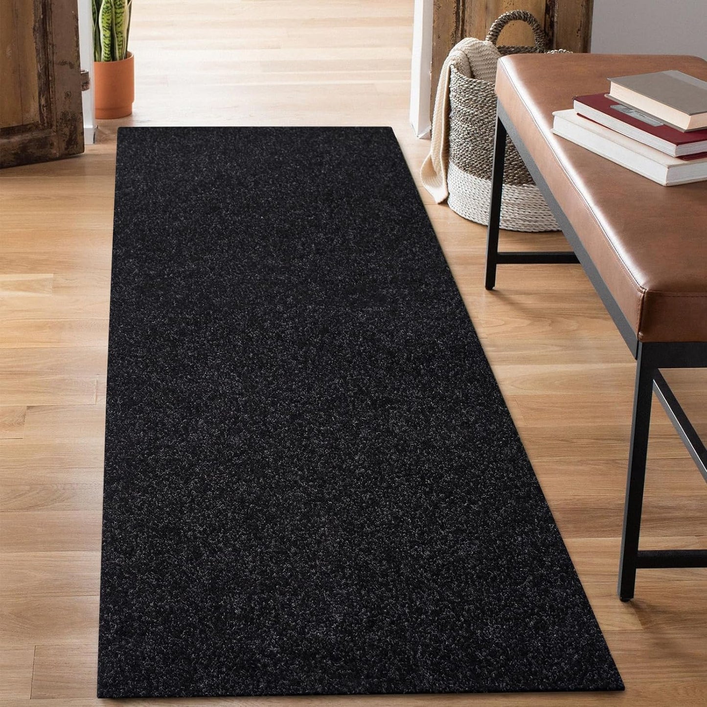 4ft x 72ft Non Slip Carpet Runner Rug for Indoor Outdoor Use