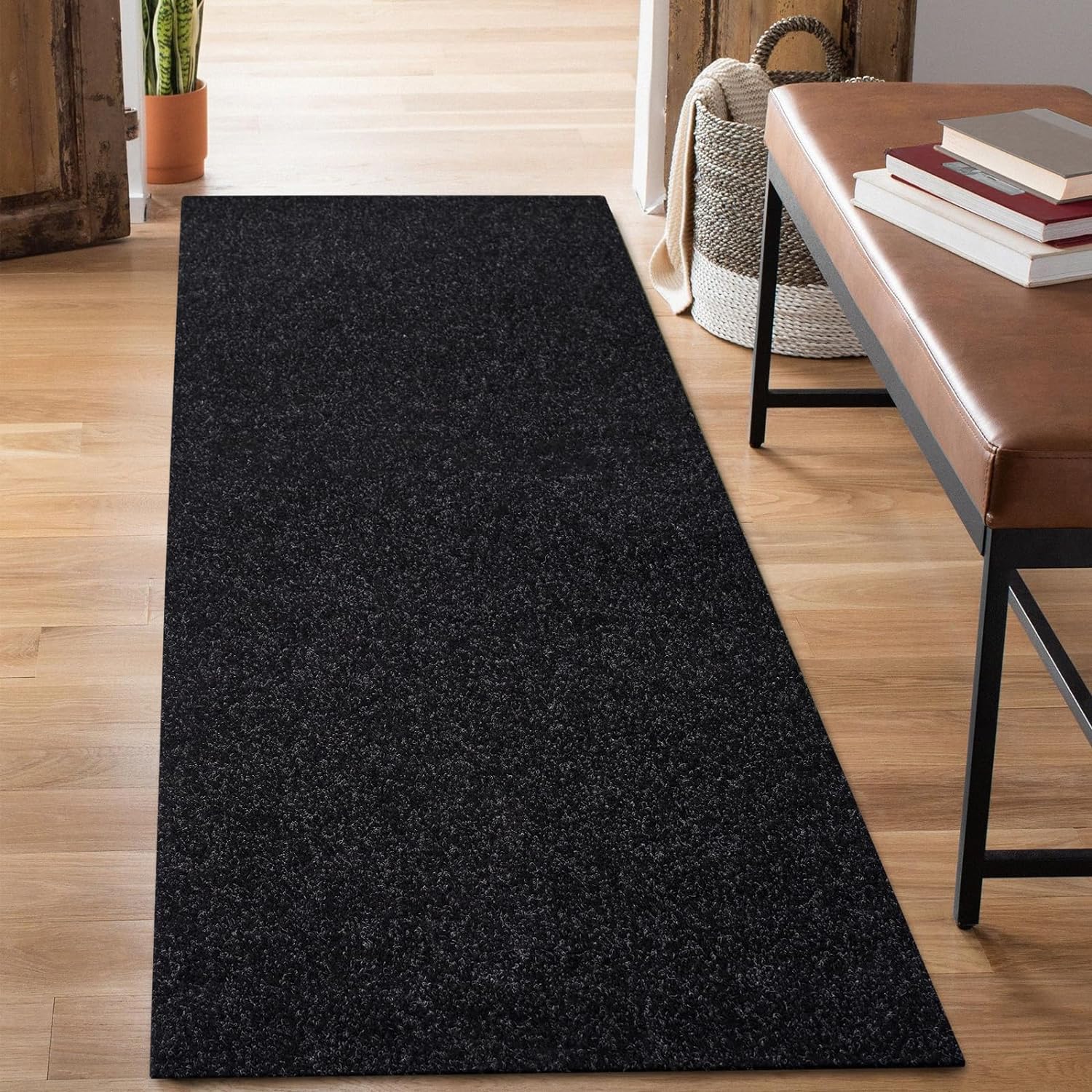 6ft x 43ft Runner Rugs with Non Slip Backing for Indoor Outdoor Use