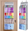 Hanging Yarn Storage Organizer with 5 Zipper Compartments - Large