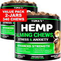 YUMA'S Hemp Calming Chews for Dogs - Natural Anxiety Relief