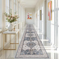 RUUGME Washable 3x20 Runner Rug - Vintage Hallway Carpet