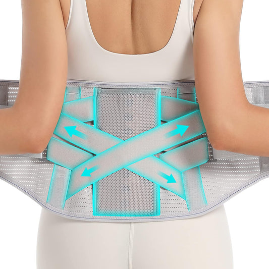 Back Brace for Lower Back Pain Relief - Support Belt for All